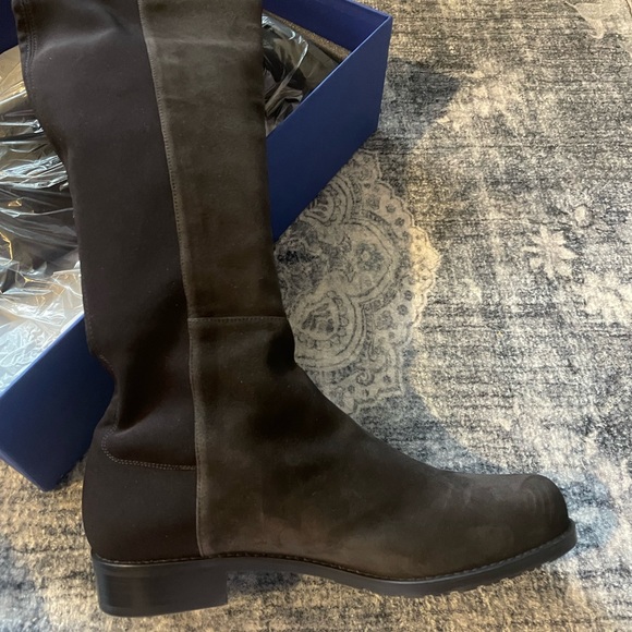 Stuart Weisman Eloise 30 Black and Gray Boot | 8.5 - Picture 7 of 11
